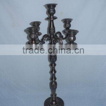 black candelabra