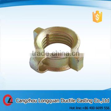 Formwork Adjustable Steel shoring Prop casted Nut