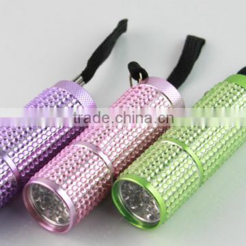 Rhinestone Flashlight