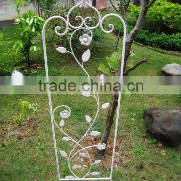 White Metal Garden Trellis