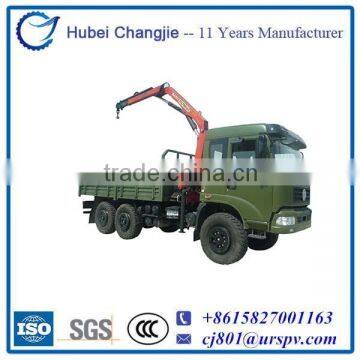 6WD Recognised Brand Dongfeng Truck Mounted Crane