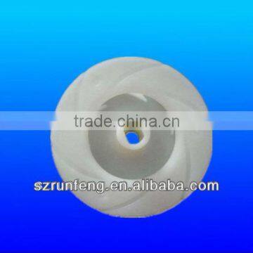 Plastic injection fan part of vacuum cleaner