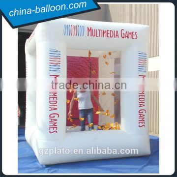 Inflatable Cash Cube, Money Booth Machine For Promotion