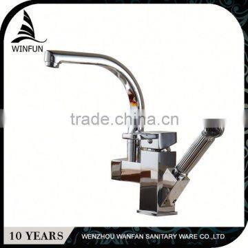 With quality warrantee factory directly brass single handle basin faucet