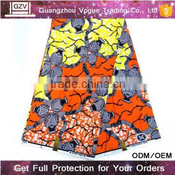 Online Wholesale High Quality Comfortable 100% Cotton George Green African Print Fabric Kenya for Kids photo-3