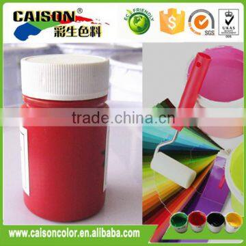 2kg plastic pot of Cerise pigment coating colourants for paints