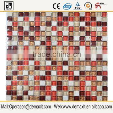 2016 new Mosaic Glass Tile for Swimming Pool,Kitchen,video and TV WALL