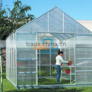 greenhouse roofs with plastic polycarbonate sheet