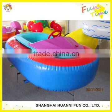 2015 Newly Design Motorized Kids Electric Bumper Boat With PVC Inflatable Tube Price photo-3