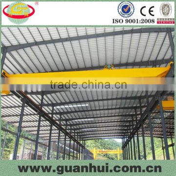 workshop indoor use electric bridge crane 100 ton