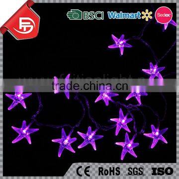 TZFEITIAN CE ROHS Approval Pentagram Led Falling Star Led Christmas Light With Transformer photo-3