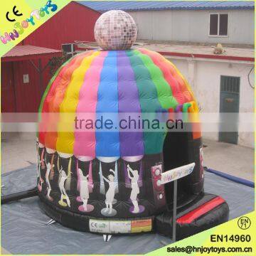 Kids inflatable disco dome, cheap disco dome bounce houses, disco dome inflatable bounce house