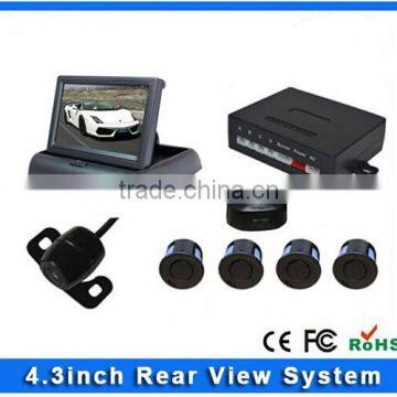 Reverse parking system with rear view monitor&camera