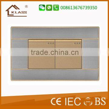 England Style High Quality 3G Stainless Steel Switch photo-3