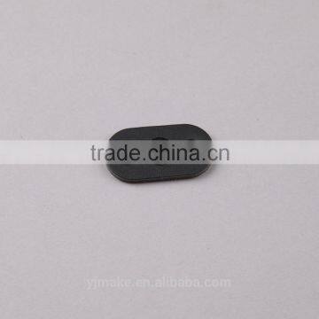 Color PU Leather Label With Custom Logo Backpack Pig Nose Leather Cord End Stoppers photo-2