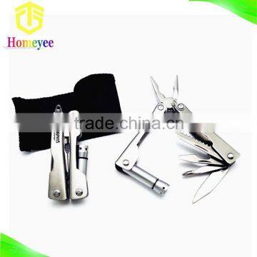 mini pocket plier Combination Plier Multi-Function Foldable Pliers with LED light