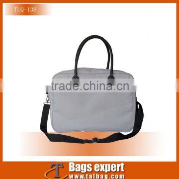 Leather duffle bag for men