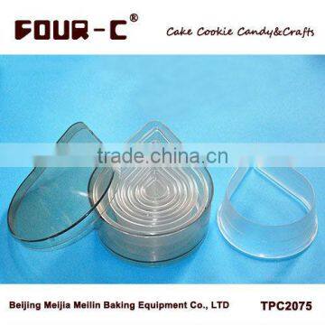 Flower Shaped PC Cookie Cutter Set,PC Cookie Tools