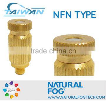 Low pressure Evaporative Cooling Brass Water Spray Nozzle