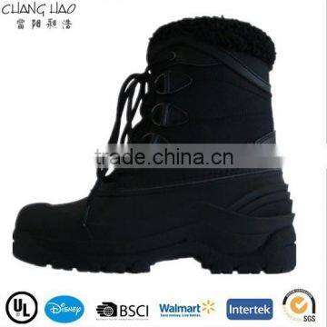 wholesale snow boots men lace up hiking shoes winter snow boots CH-2025