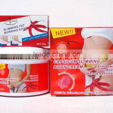 Aichun Beauty Herbal Hot Chilli 300g Slimming Cream+40g Slimming Soap photo-5