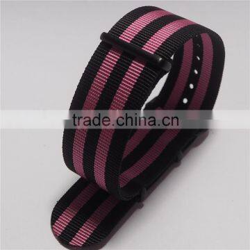 PVD Black Heat Welded Watch Band 20mm With Wrist photo-5