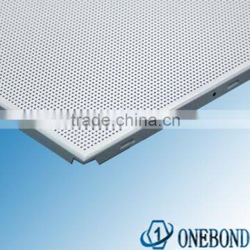 Diameter 2mm perforated aluminum panel for ceiling