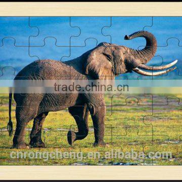 wooden jigsaw puzzle