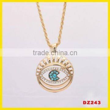 18k gold turkish jewelry chinese necklace for women