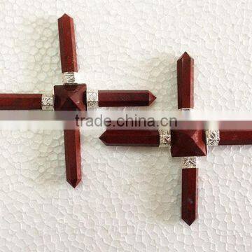 Red Jasper 4Points Energy Generators : Wholesale : Energy Healing Tools : CAMBAY AGATE photo-1