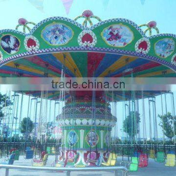 names of amusement park rides flying chair