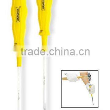 BSCI factory CRV screwdriver with different model/corss head screwdriver/flat head screwdriver