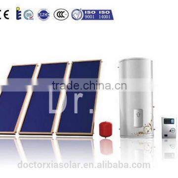 split pressurized solar water heater system