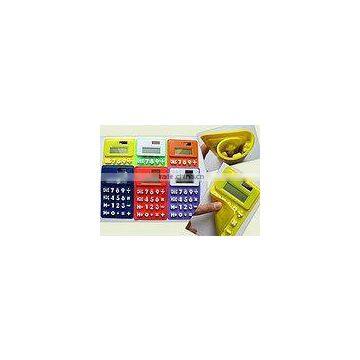 gifts digital electronic silicone mini folding calculator