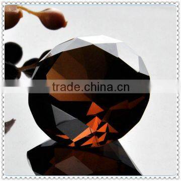 Decorative Coffee Crystal Diamond Stone For Banquet Keepsake