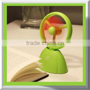 Popular touch electric usb battery table fan