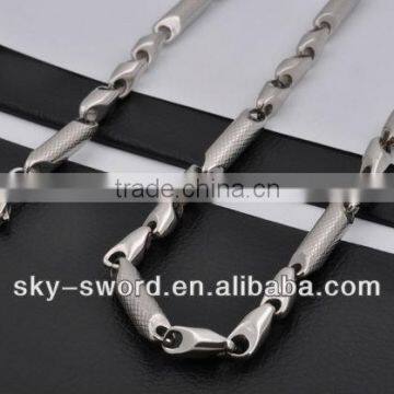 neck chains for men fashion stainless steel necklace jewelry (VN10004)