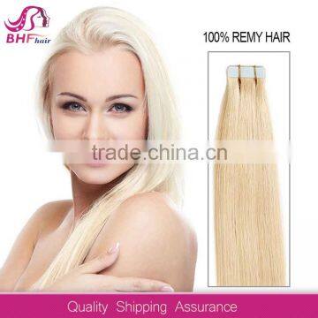 Attractive tape in ombre hair extensions