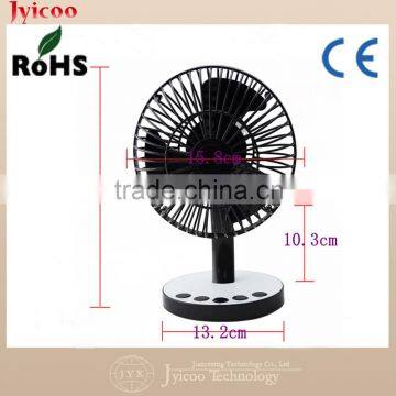 Colorful protable voice control remote dc fan mini usb electrical fan