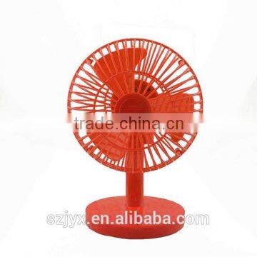 Colorful Mini Sound Sensor USB/AAA Battery Powered Portable Electric Tabletop Fan Voice Control