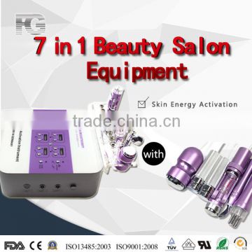 Skin Care Beauty Machine 7 in 1 Microdermabrasion Galvanic Eyebag Remover