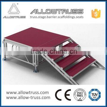 Brand New Assemble Aluminium Indoor Concert Wedding Stage With High Quality