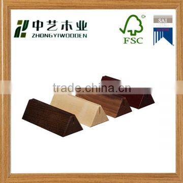 High Quality Restaurant Tabletop Accessories Customized Wooden Menu Holder Stand photo-2