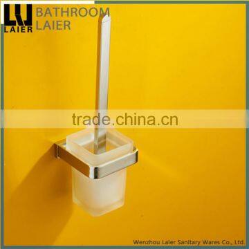 No.85150 Wholesale Prices Modern Bathroom Brass Chrome Finishing Wall-Mounted Bathroom Accessories Toilet Brush Holder