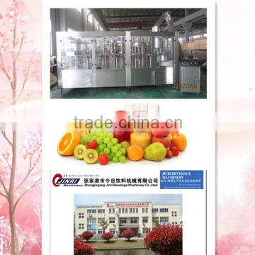 RCGF series glass or pet bottle fruit juice packaging machine