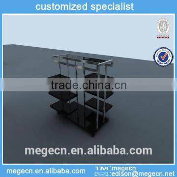 Metal Exhibition Garment Horizontal Bar Display Shelf photo-3