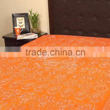 Home Bedding Bedspread Embroidered Barmeri Work Wholesale Designer Bedspread