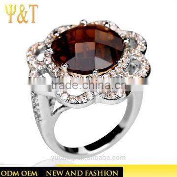 Jingli Jewelry Ruby Gemstone Engagement Ring (YJ-824)