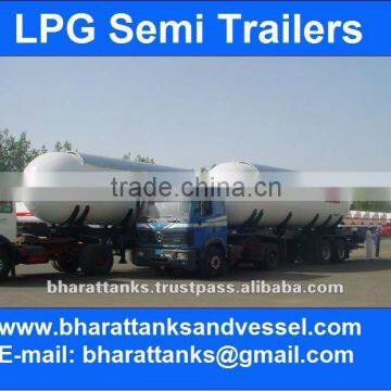 LPG Transport tank trailer