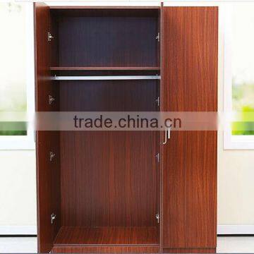 3 doors custom wooden wall wardrobe closet